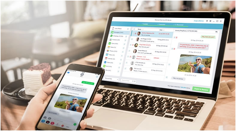Accessing Technologies platform on a laptop